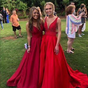 Vieena Red Prom Dress 🌹